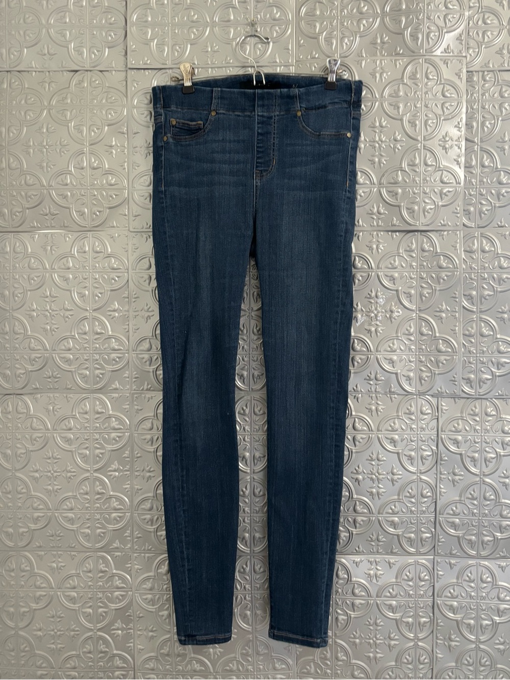 Liverpool Los Angeles The Skinny Ankle Pull On Jeggings Jeans 6/28 Dark-nwot